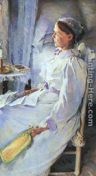 Mrs Jedediah H. Richards painting - Cecilia Beaux Mrs Jedediah H. Richards art painting